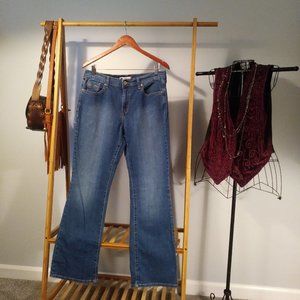 Levi's Jeans L Y2K Punk Cottage Party Grunge Goth Festival Preppy Western